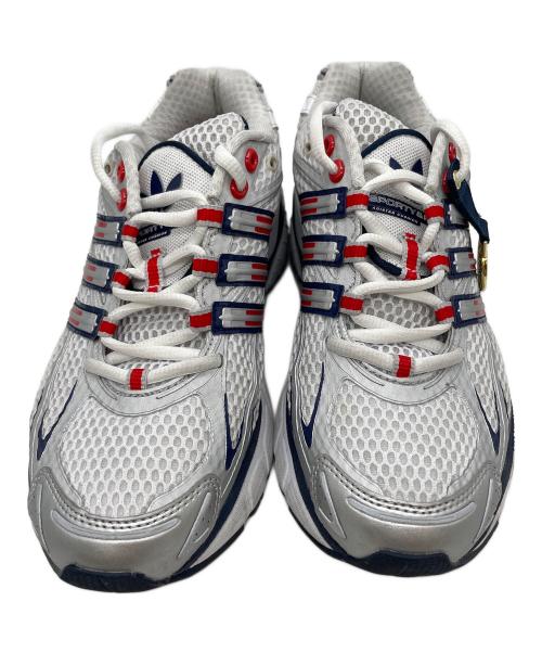adidas（アディダス）adidas (アディダス) Sporty & Rich × adidas Adistar Cushion ホワイト×ネイビー サイズ:23の古着・服飾アイテム