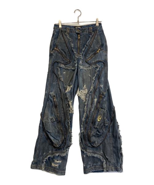 PERSONSOUL（パーソンソウル）PERSONSOUL (パーソンソウル) デニムパンツ インディゴ サイズ:5の古着・服飾アイテム