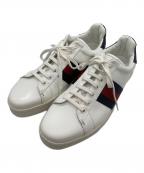 GUCCIグッチ）の古着「シェリーラインローカットスニーカー」｜ホワイト