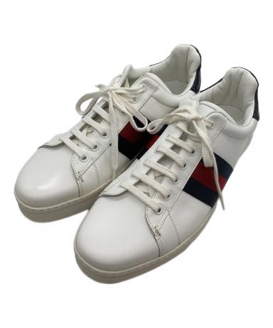中古・古着通販】GUCCI (グッチ) シェリーラインローカットスニーカー