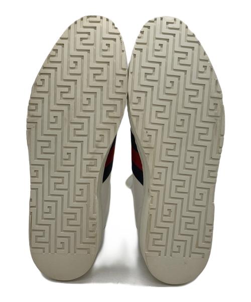 GUCCI（グッチ）GUCCI (グッチ) シェリーラインローカットスニーカー ホワイト サイズ:40の古着・服飾アイテム