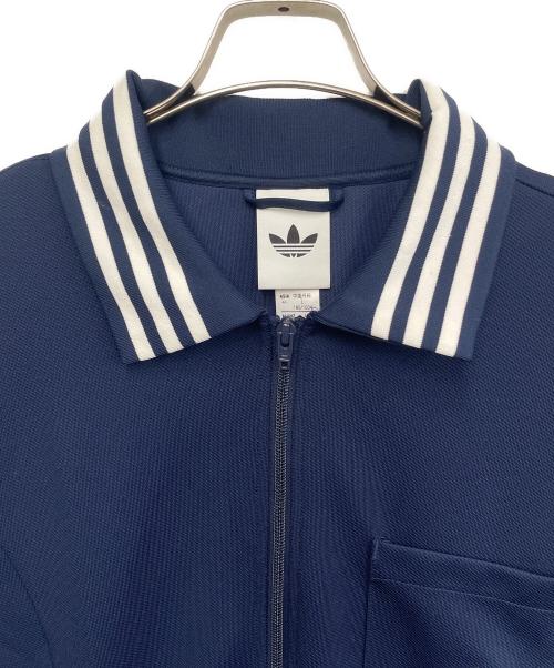 adidas（アディダス）adidas (アディダス) RETRO COLLAR TJ ネイビー サイズ:XLの古着・服飾アイテム