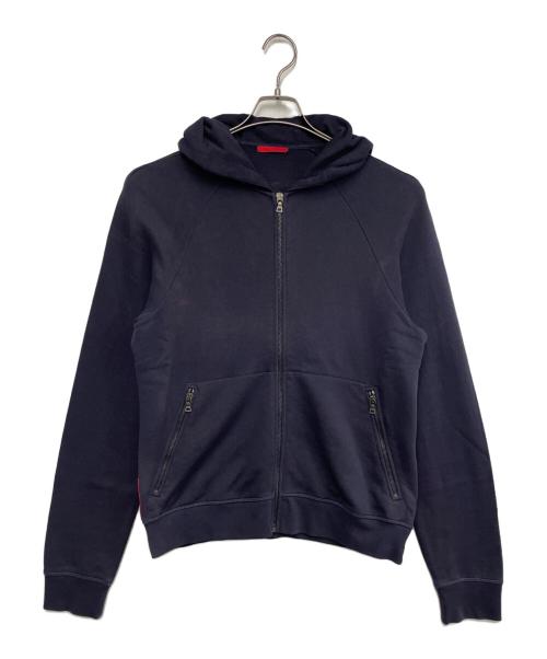 PRADA SPORTS（プラダスポーツ）PRADA SPORTS (プラダスポーツ) ナイロン切替ジップパーカー ネイビー サイズ:Mの古着・服飾アイテム
