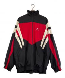 BALENCIAGA（バレンシアガ）の古着「Sporty B Tracksuit Jacket」｜レッド×ブラック