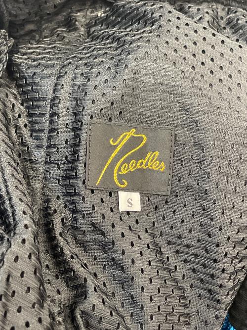 Needles（ニードルズ）Needles (ニードルズ) トラックパンツ ブラック×ブルー サイズ:Sの古着・服飾アイテム
