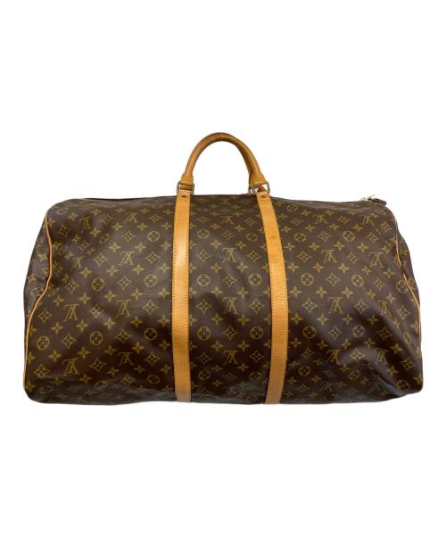 LOUIS VUITTON（ルイ ヴィトン）LOUIS VUITTON (ルイ ヴィトン) トラベルバッグ ブラウンの古着・服飾アイテム