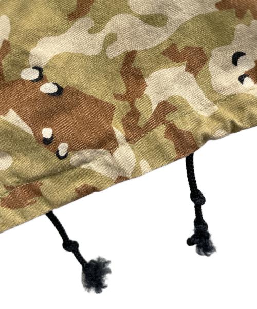 A BATHING APE（アベイシングエイプ）A BATHING APE (アベイシングエイプ) M-65ミリタリージャケット ベージュ×ブラウン サイズ:Lの古着・服飾アイテム