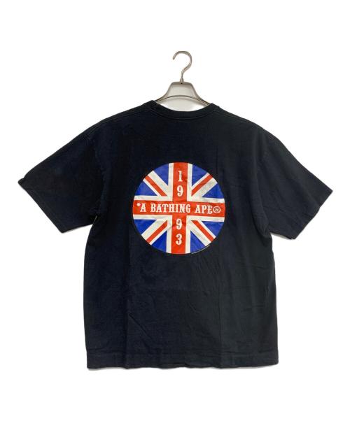 A BATHING APE（アベイシングエイプ）A BATHING APE (アベイシングエイプ) 半袖カットソー ブラック サイズ:XLの古着・服飾アイテム