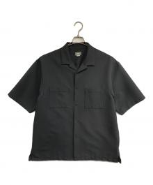 THE NORTH FACE（ザ ノース フェイス）の古着「ショートスリーブシアサッカー ベントメッシュシャツ」｜グレー
