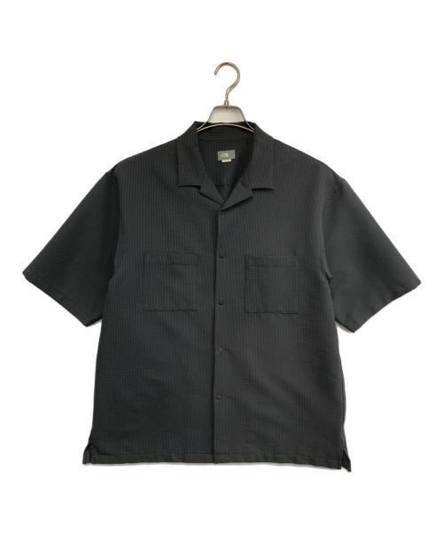 THE NORTH FACE（ザ ノース フェイス）THE NORTH FACE (ザ ノース フェイス) ショートスリーブシアサッカー ベントメッシュシャツ グレー サイズ:Lの古着・服飾アイテム