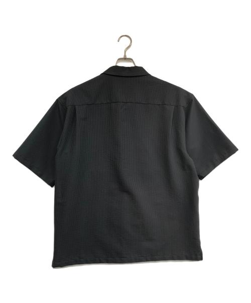 THE NORTH FACE（ザ ノース フェイス）THE NORTH FACE (ザ ノース フェイス) ショートスリーブシアサッカー ベントメッシュシャツ グレー サイズ:Lの古着・服飾アイテム