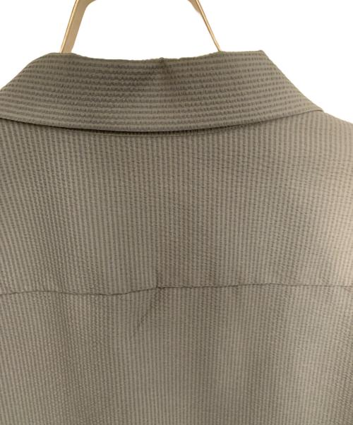 THE NORTH FACE（ザ ノース フェイス）THE NORTH FACE (ザ ノース フェイス) ショートスリーブシアサッカー ベントメッシュシャツ グレー サイズ:Lの古着・服飾アイテム