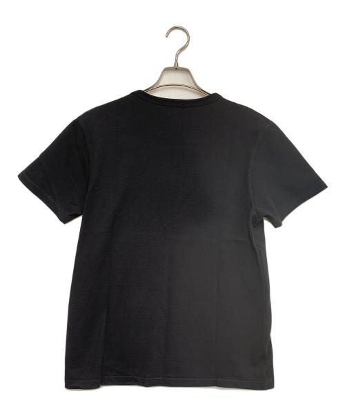 ALEXANDER McQUEEN（アレキサンダーマックイーン）ALEXANDER McQUEEN (アレキサンダーマックイーン) ZIP COTTON JERSEY T-SHIRT ブラック サイズ:Sの古着・服飾アイテム