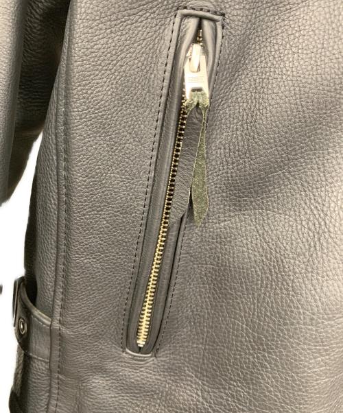 KADOYA（カドヤ）KADOYA (カドヤ) レザージャケット ブラック サイズ:Mの古着・服飾アイテム