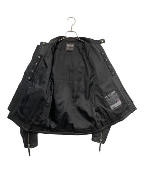 KADOYA（カドヤ）KADOYA (カドヤ) レザージャケット ブラック サイズ:Mの古着・服飾アイテム