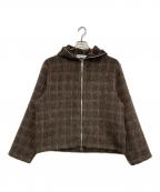 OUR LEGACYアワーレガシー）の古着「FULL ZIP HOOD」｜ブラウン