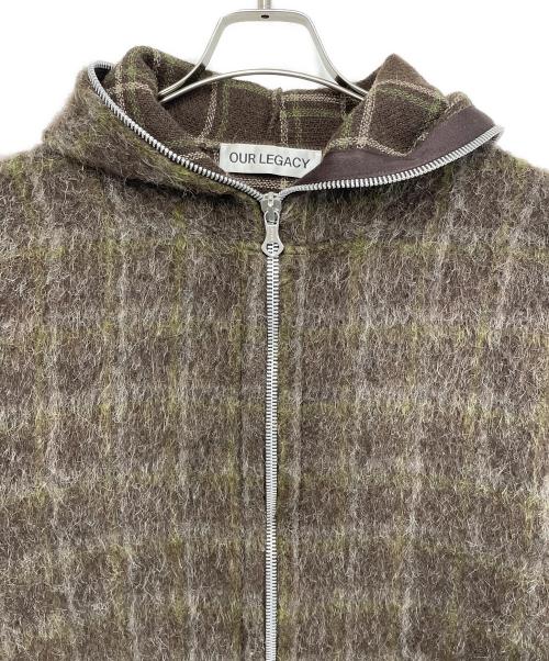 OUR LEGACY（アワーレガシー）OUR LEGACY (アワーレガシー) FULL ZIP HOOD ブラウン サイズ:46の古着・服飾アイテム