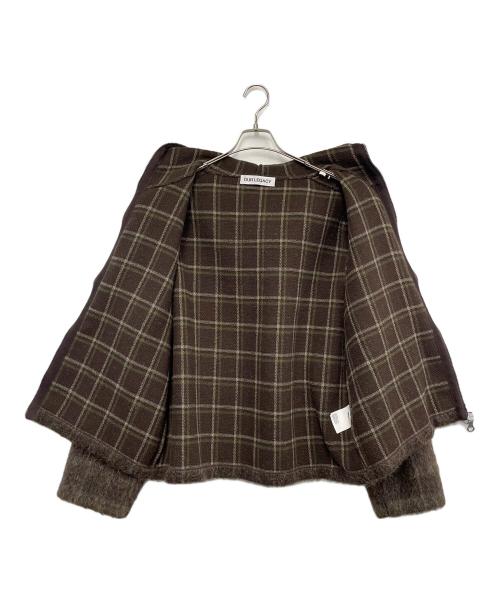 OUR LEGACY（アワーレガシー）OUR LEGACY (アワーレガシー) FULL ZIP HOOD ブラウン サイズ:46の古着・服飾アイテム