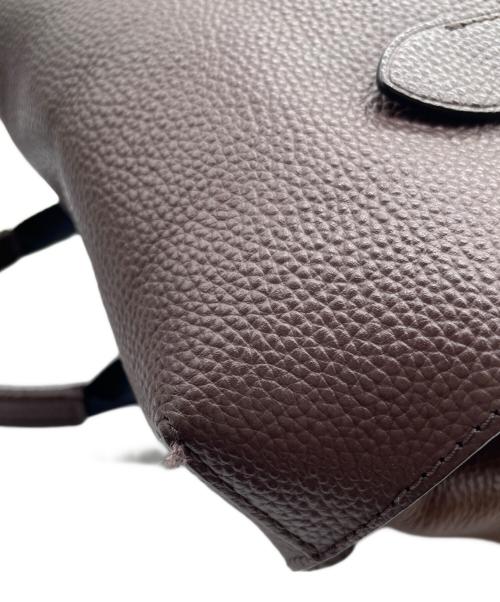 COACH（コーチ）COACH (コーチ) ハドソン カラーブロックバックパック ブラウンの古着・服飾アイテム