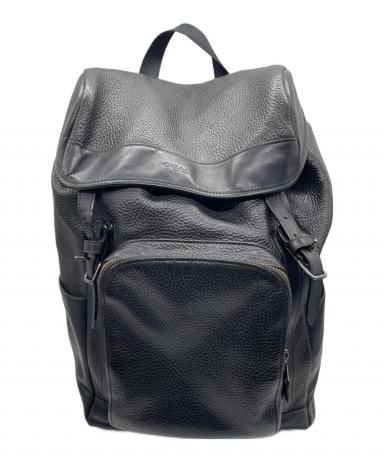 中古・古着通販】COACH (コーチ) ヘンリーリュックサック ブラック