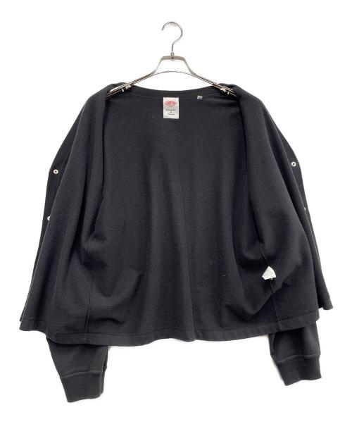 DANTON（ダントン）DANTON (ダントン) カーディガン ブラック サイズ:40の古着・服飾アイテム