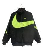 NIKEナイキ）の古着「リバーシブルジャケット」｜ブラック×グリーン