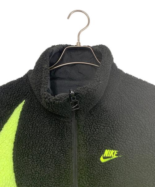 NIKE（ナイキ）NIKE (ナイキ) リバーシブルジャケット ブラック×グリーン サイズ:Sの古着・服飾アイテム