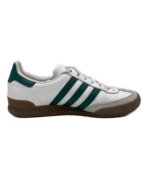 adidas（アディダス）adidas (アディダス) JEANS SHOES ホワイト×グリーン サイズ:24の古着・服飾アイテム