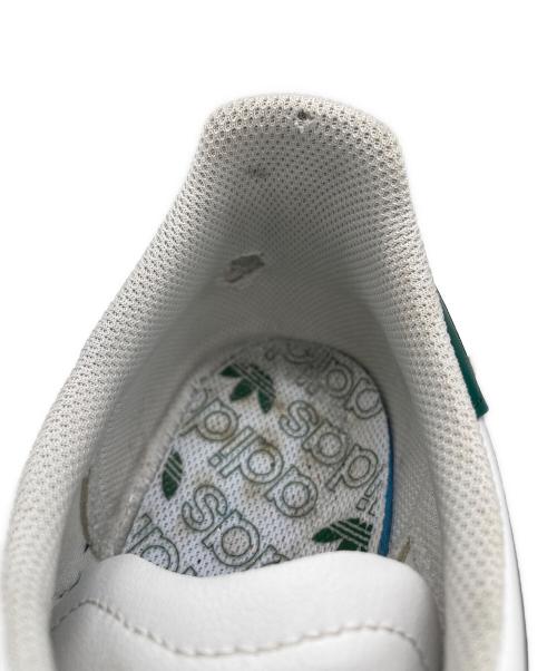 adidas（アディダス）adidas (アディダス) JEANS SHOES ホワイト×グリーン サイズ:24の古着・服飾アイテム