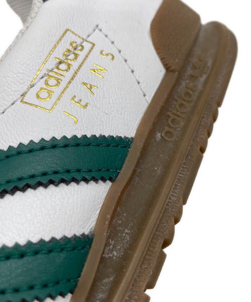 adidas（アディダス）adidas (アディダス) JEANS SHOES ホワイト×グリーン サイズ:24の古着・服飾アイテム