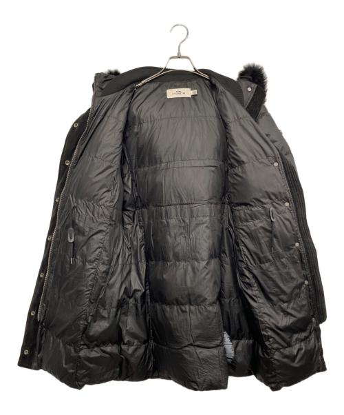 COACH（コーチ）COACH (コーチ) ダウンジャケット ブラック サイズ:Lの古着・服飾アイテム