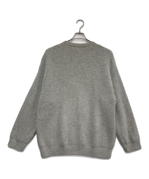 CELINE（セリーヌ）CELINE (セリーヌ) オーバーサイズクルーネックニット グレー サイズ:Sの古着・服飾アイテム