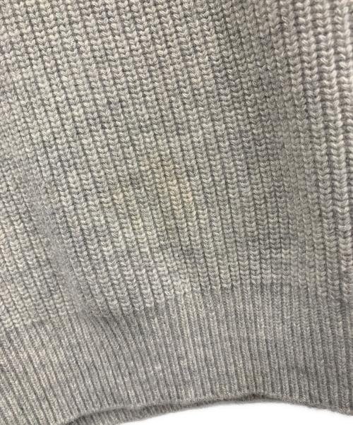 CELINE（セリーヌ）CELINE (セリーヌ) オーバーサイズクルーネックニット グレー サイズ:Sの古着・服飾アイテム