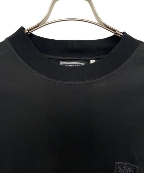 VERSACE CLASSIC（ヴェルサーチクラシック）VERSACE CLASSIC (ヴェルサーチクラシック) 長袖カットソー ブラック サイズ:Mの古着・服飾アイテム