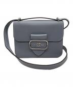 COACHコーチ）の古着「モーガンスクエア」｜スカイブルー