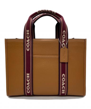 【美品】COACH ビジネスバッグ 2way キャメル 中古・古着通販】COACH (コーチ) 2WAYバッグ キャメル｜ブランド・古着