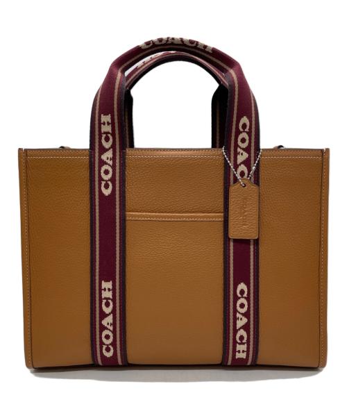 COACH（コーチ）COACH (コーチ) 2WAYバッグ キャメルの古着・服飾アイテム