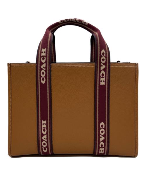 COACH（コーチ）COACH (コーチ) 2WAYバッグ キャメルの古着・服飾アイテム