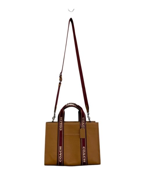 COACH（コーチ）COACH (コーチ) 2WAYバッグ キャメルの古着・服飾アイテム