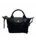 LONGCHAMP（ロンシャン）の古着「ル プリアージュ エナジー XS トップハンドルバッグ」｜ブラック