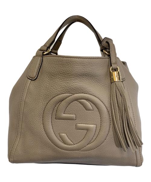 GUCCI（グッチ）GUCCI (グッチ) ソーホー インターロッキングG グレーの古着・服飾アイテム