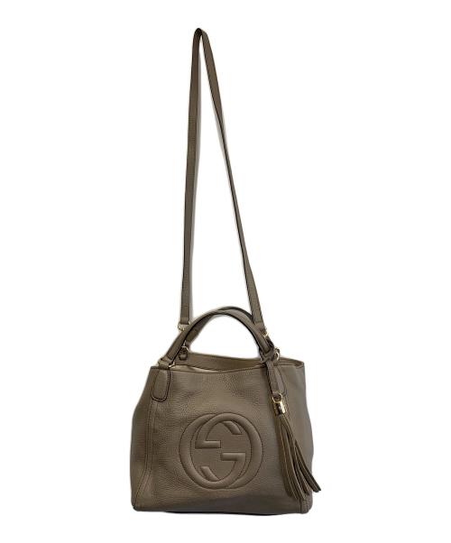 GUCCI（グッチ）GUCCI (グッチ) ソーホー インターロッキングG グレーの古着・服飾アイテム