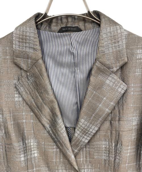 GIORGIO ARMANI（ジョルジオアルマーニ）GIORGIO ARMANI (ジョルジオアルマーニ) テーラードジャケット グレー サイズ:Lの古着・服飾アイテム