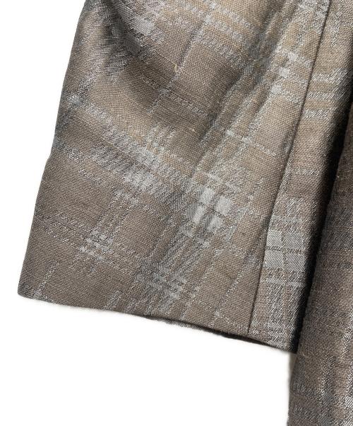 GIORGIO ARMANI（ジョルジオアルマーニ）GIORGIO ARMANI (ジョルジオアルマーニ) テーラードジャケット グレー サイズ:Lの古着・服飾アイテム