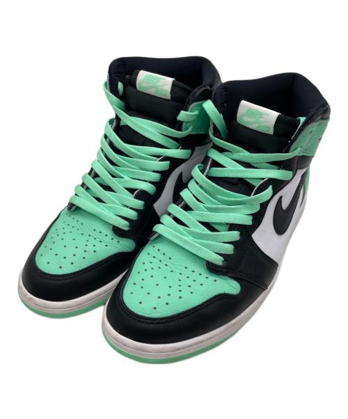 NIKE（ナイキ）NIKE (ナイキ) Air Jordan 1 High OG 黄緑×ブラック サイズ:28.5の古着・服飾アイテム