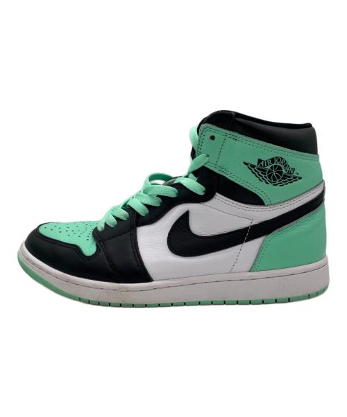 NIKE（ナイキ）NIKE (ナイキ) Air Jordan 1 High OG 黄緑×ブラック サイズ:28.5の古着・服飾アイテム