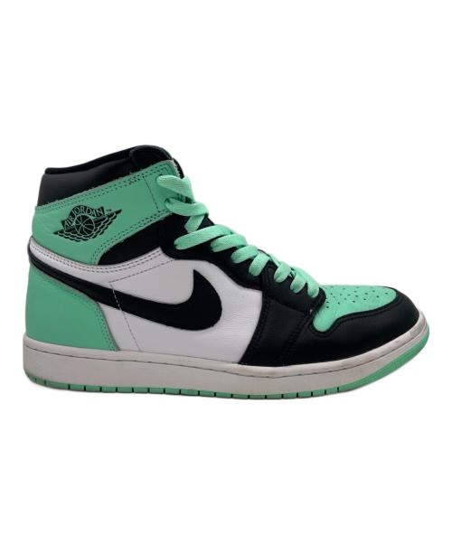 NIKE（ナイキ）NIKE (ナイキ) Air Jordan 1 High OG 黄緑×ブラック サイズ:28.5の古着・服飾アイテム