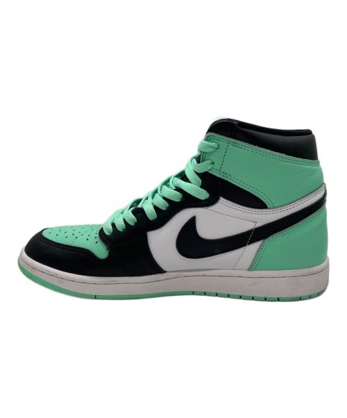 NIKE（ナイキ）NIKE (ナイキ) Air Jordan 1 High OG 黄緑×ブラック サイズ:28.5の古着・服飾アイテム