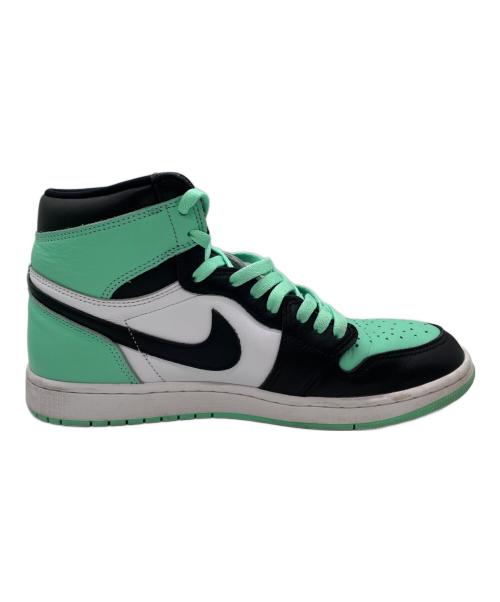 NIKE（ナイキ）NIKE (ナイキ) Air Jordan 1 High OG 黄緑×ブラック サイズ:28.5の古着・服飾アイテム