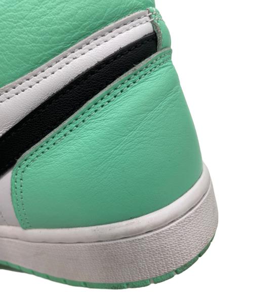 NIKE（ナイキ）NIKE (ナイキ) Air Jordan 1 High OG 黄緑×ブラック サイズ:28.5の古着・服飾アイテム